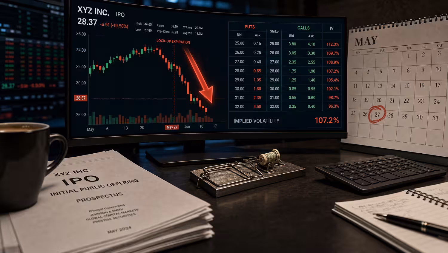 Options Lock-Up Expiration Plays: Strategy or Trap?