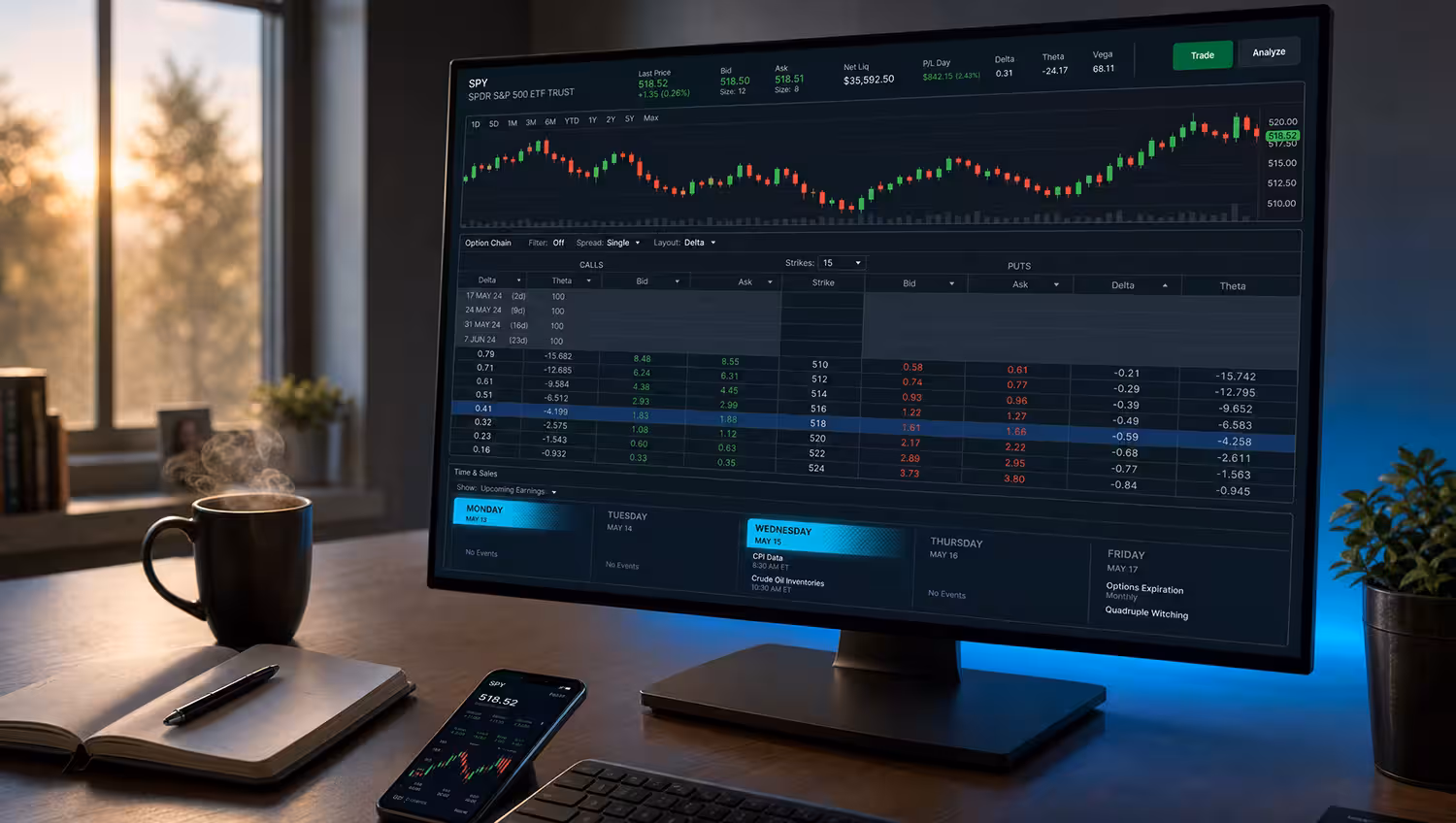 Monday and Wednesday Options Trading