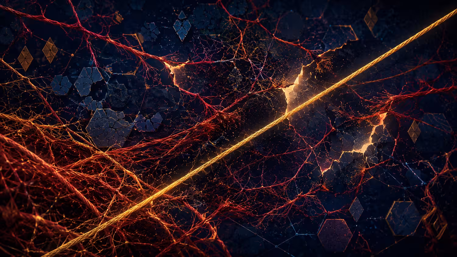 An Abstract of an Options Chain Breaking Apart