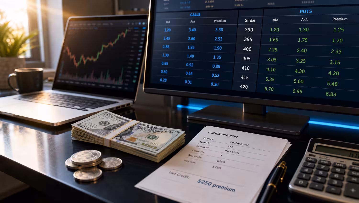 A Look at the Cost of an Options Contract