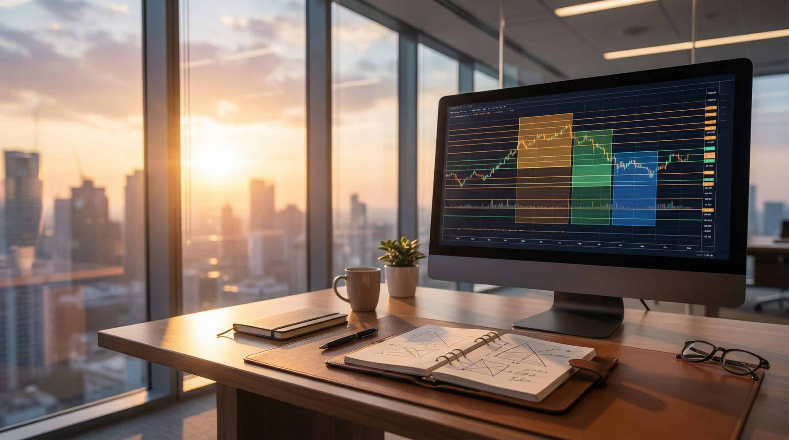 Calendar spreads earnings strategy trading desk with options chain data