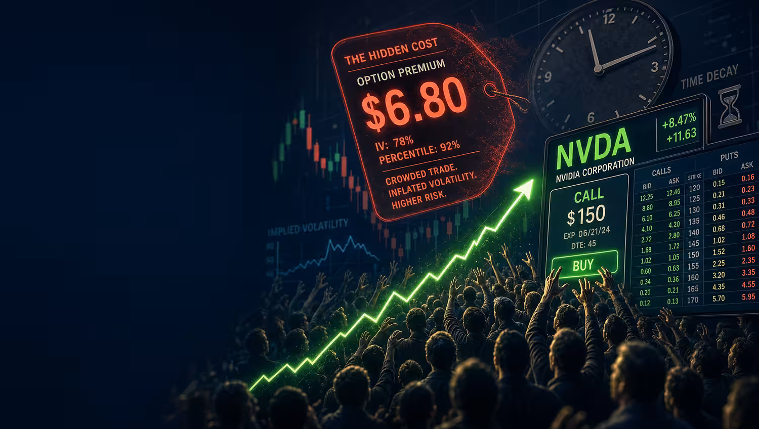 Hidden Risks of Buying Calls on Popular Stocks